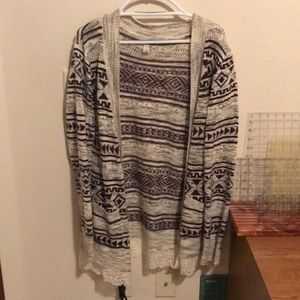Long sleeve cardigan